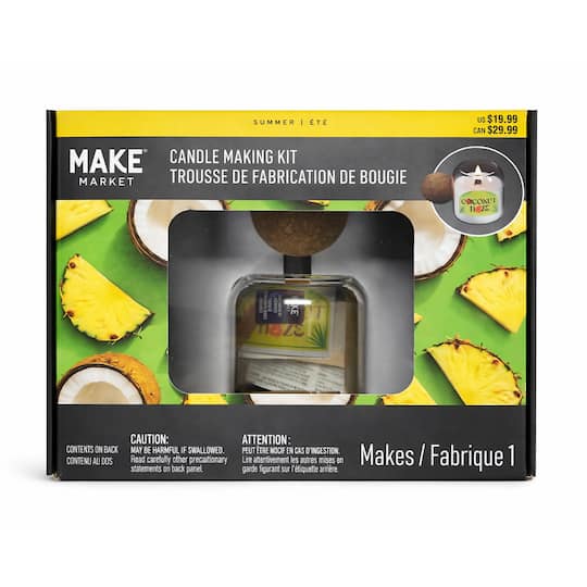 Coconut Haze Candle Making Kit by Make Market®